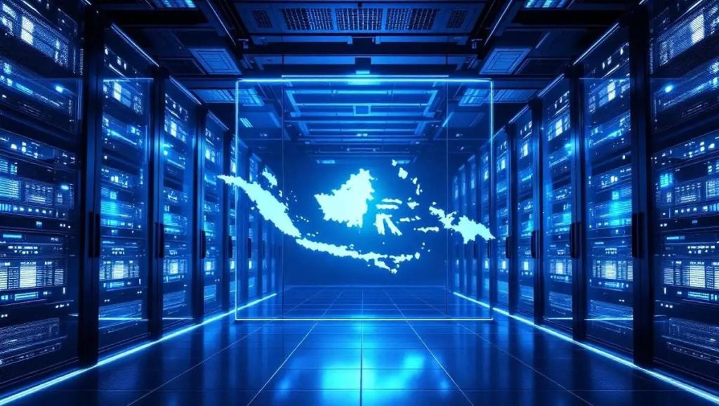 data center infrastructure supporting Indonesia digital economy and cloud computing growth
