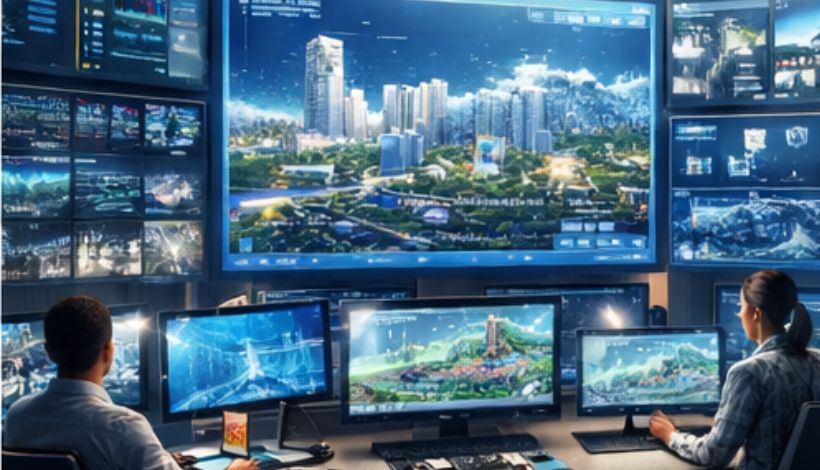 IoT network infrastructure in AI smart city Asia Pacific
