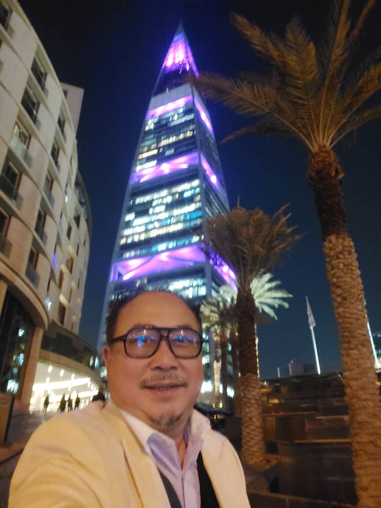 Rusmin Lawin attending FIABCI Summit Riyadh regional leaders panel discussion 