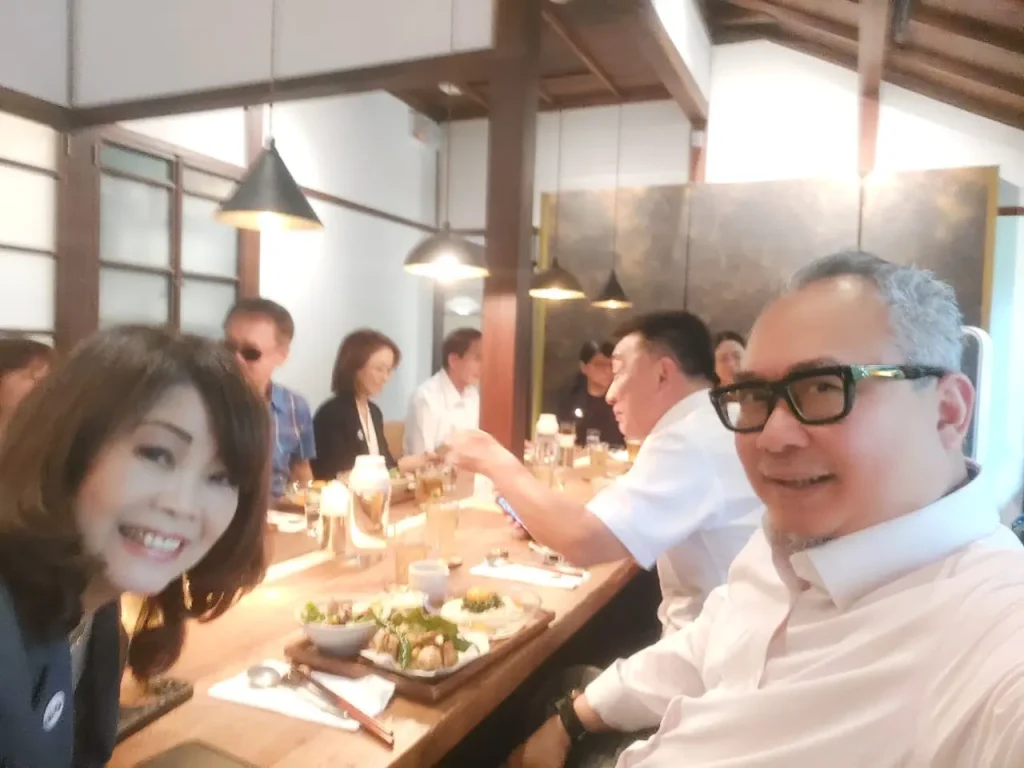 Lily Chang and Rusmin Lawin at the 76th FIABCI World Congress in Vienna