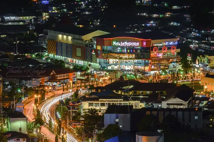 Jayapura city skyline showcasing Papua's commercial and investment hub