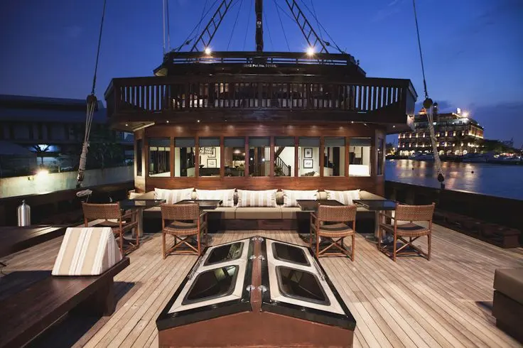 Premium tourism destination in Raja Ampat featuring limestone islands and crystal-clear waters.