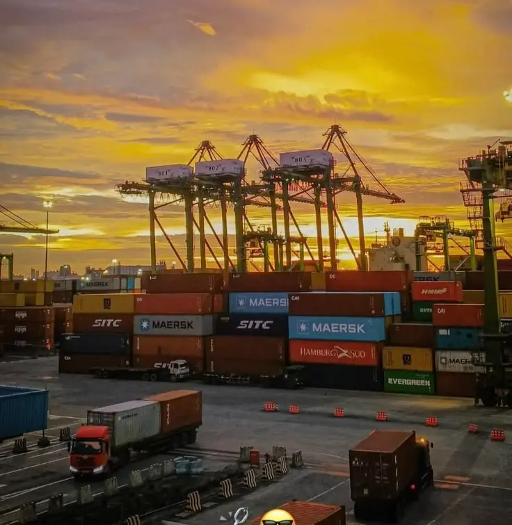 Cargo handling and logistics operations at Merauke port