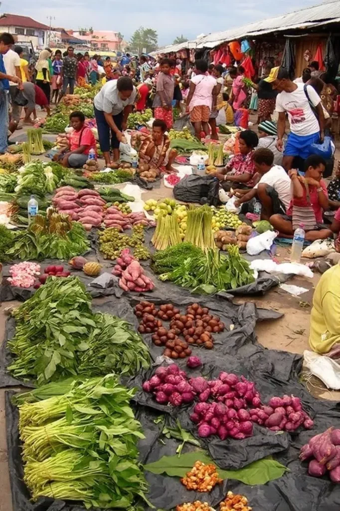 Food distribution and agribusiness opportunities supporting Timika's growing population