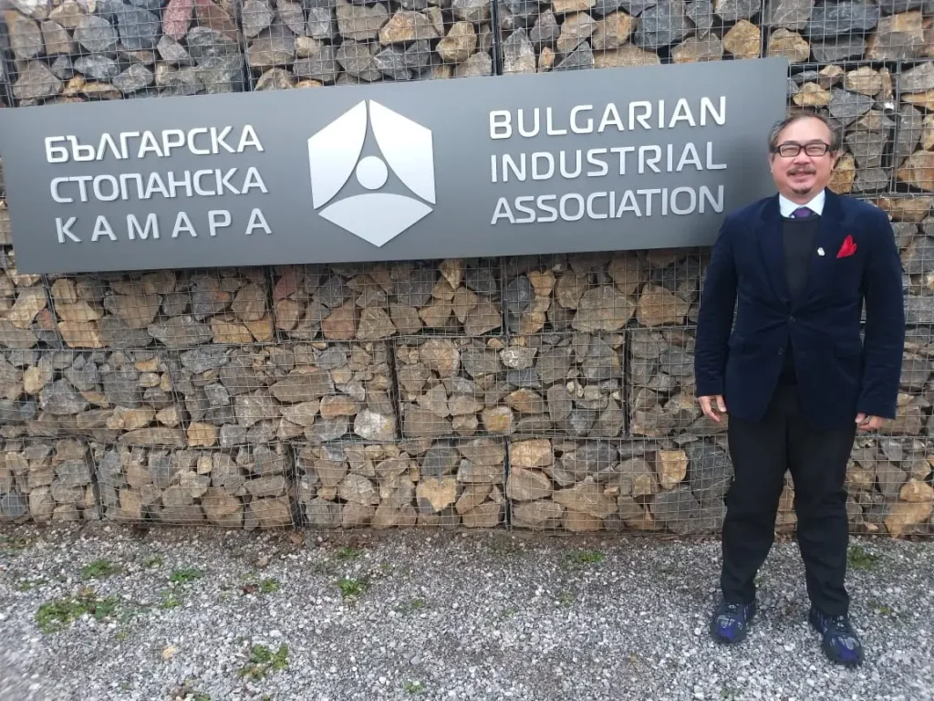 Rusmin Lawin meeting Bulgarian Industrial Association representatives