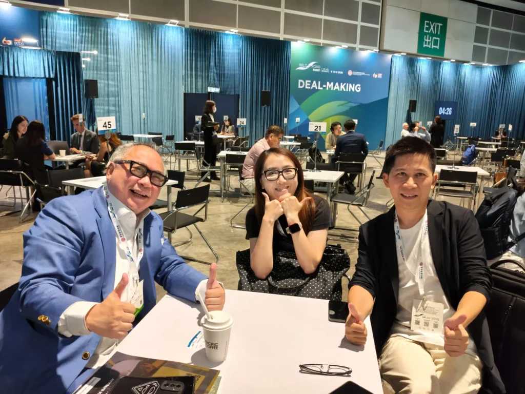 Business leaders during deal-making sessions at Belt and Road Summit 2026 Hong Kong