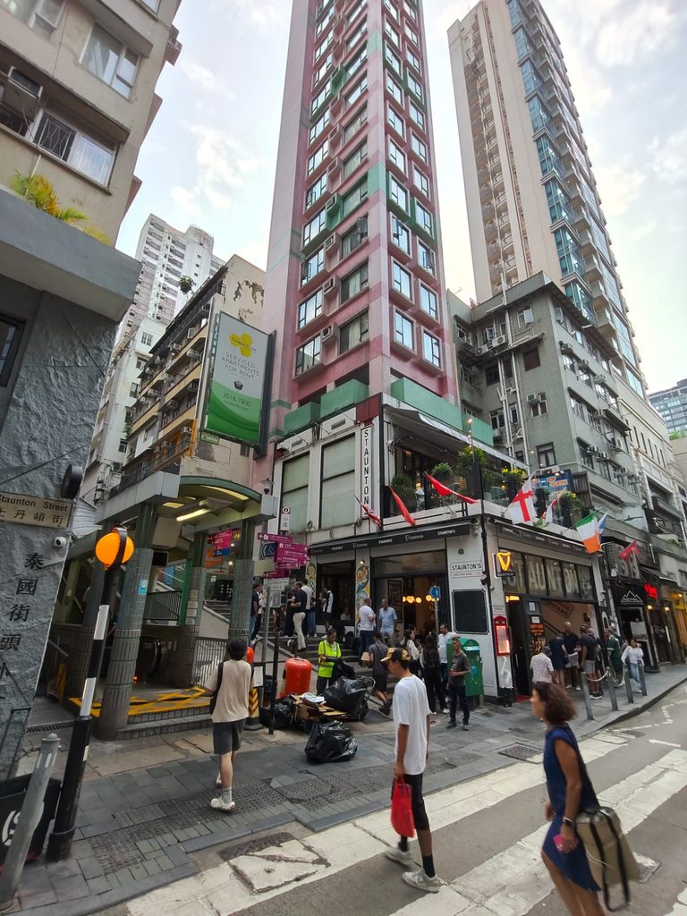 Revitalised Central Market near the Central–Mid-Levels Escalator