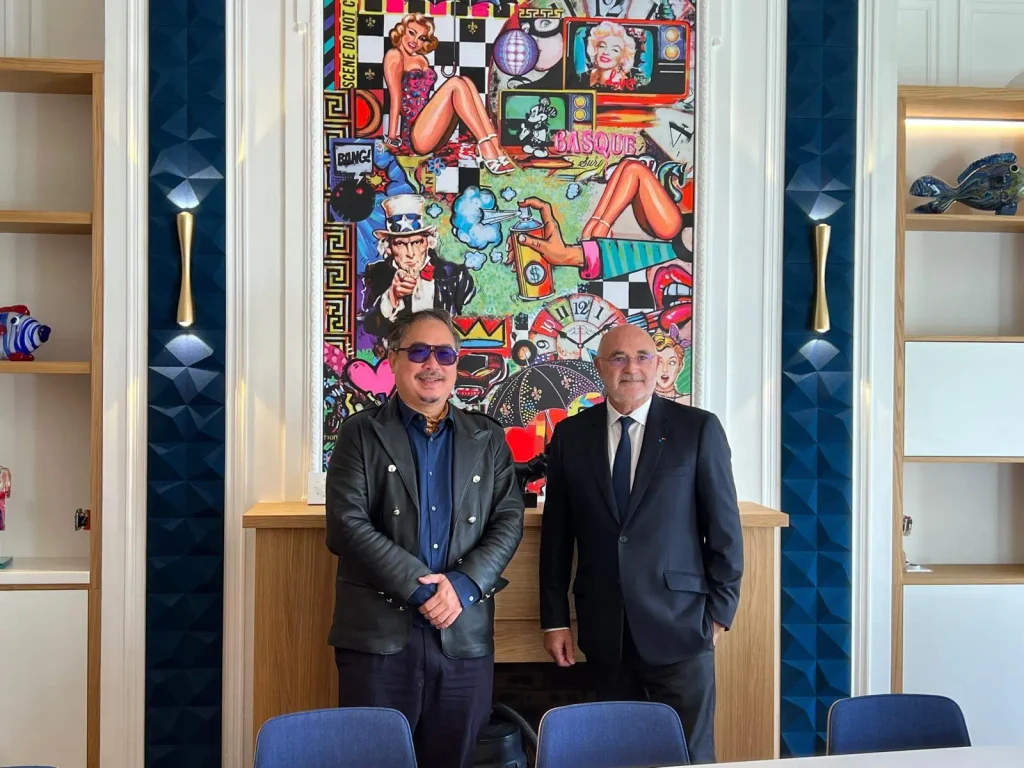 Rusmin Lawin and Alain Duffoux at SNPI Global
