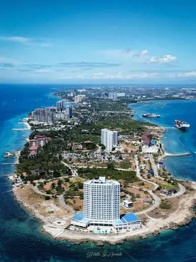 Mactan Island coastline in Lapu-Lapu, gateway to the Visayas
